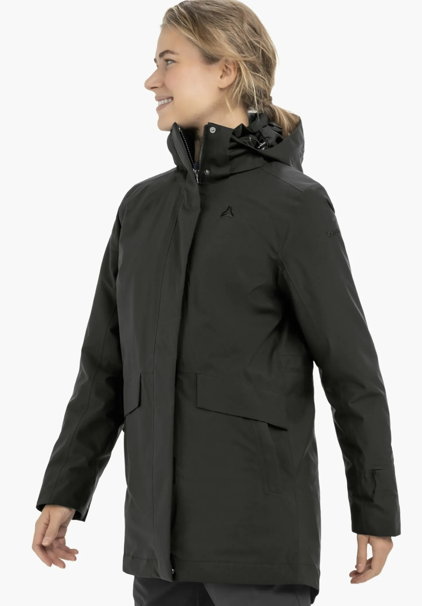 Wasserdichter 3in1 Parka mit Steppjacke