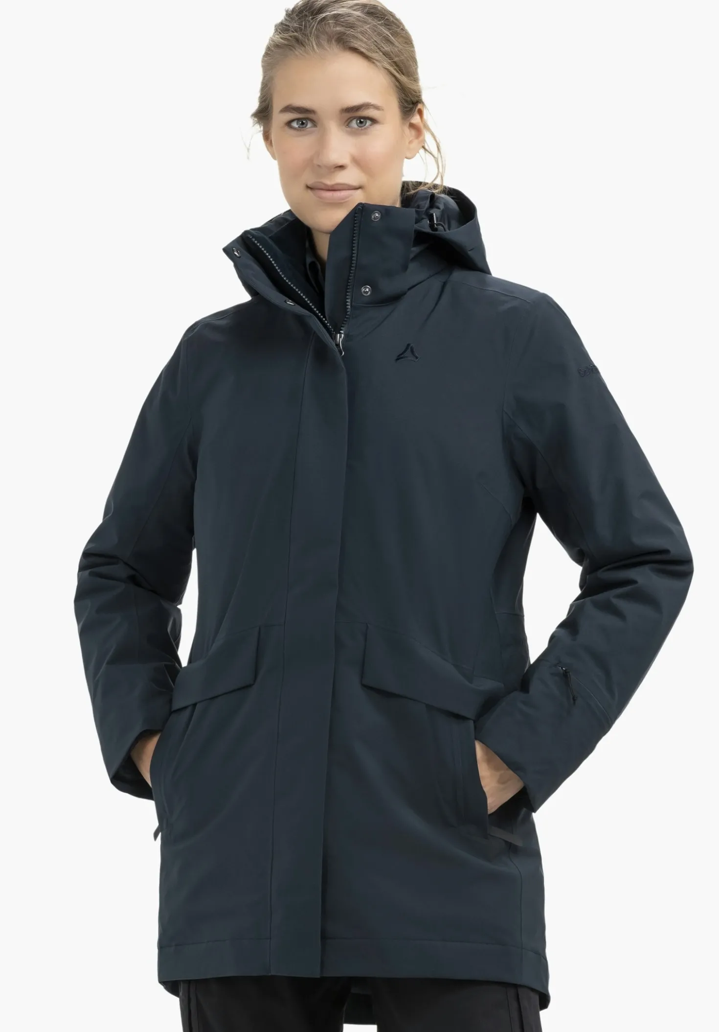 Wasserdichter 3in1 Parka mit Steppjacke