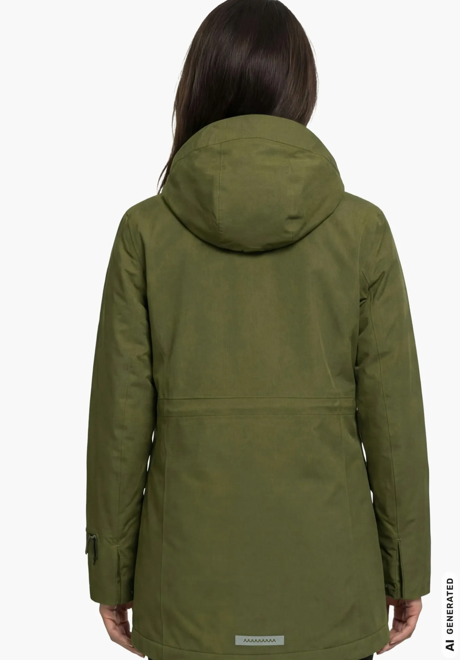 Wasserdichter 3in1 Parka mit Steppjacke