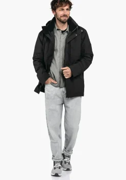 Wasserdichter 3in1 Parka mit Steppjacke