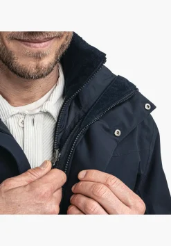 Wasserdichter 3in1 Parka mit Steppjacke