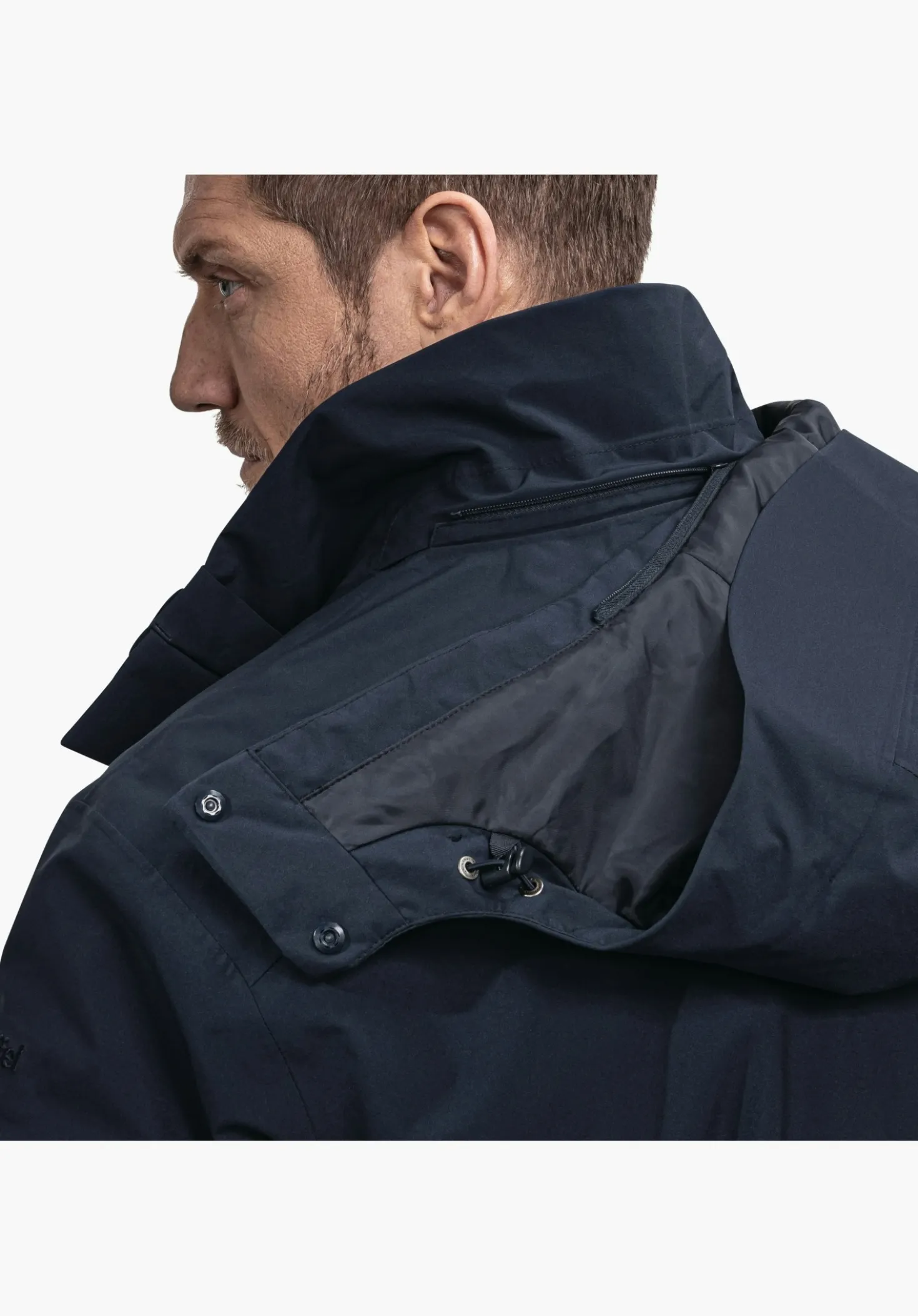 Wasserdichter 3in1 Parka mit Steppjacke