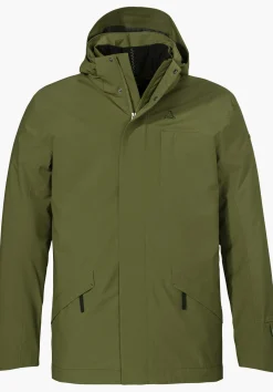 Wasserdichter 3in1 Parka mit Steppjacke