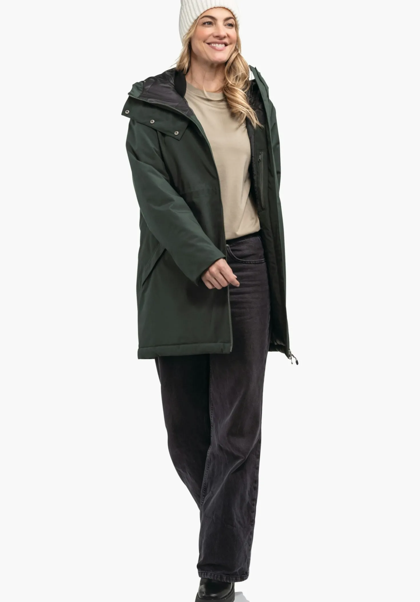 Wasserdichter Winterparka für jeden Tag