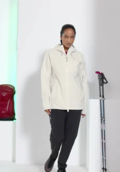 Wasserdichte Wanderjacke mit Brusttasche