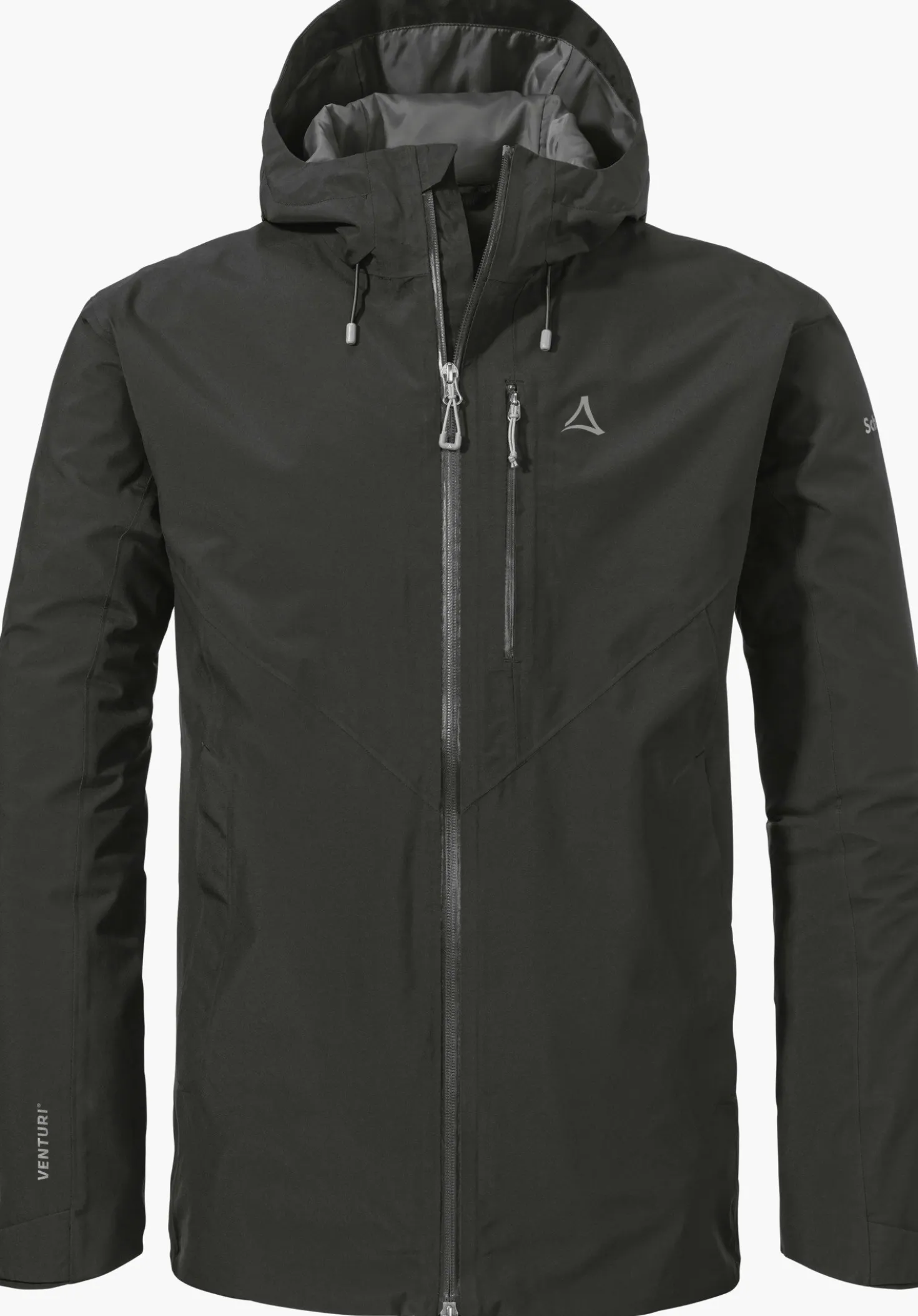 Wasserdichte Wanderjacke mit Brusttasche