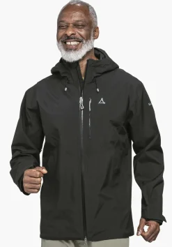 Wasserdichte Wanderjacke mit Brusttasche