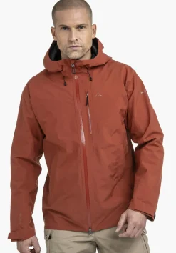 Wasserdichte Wanderjacke mit Brusttasche