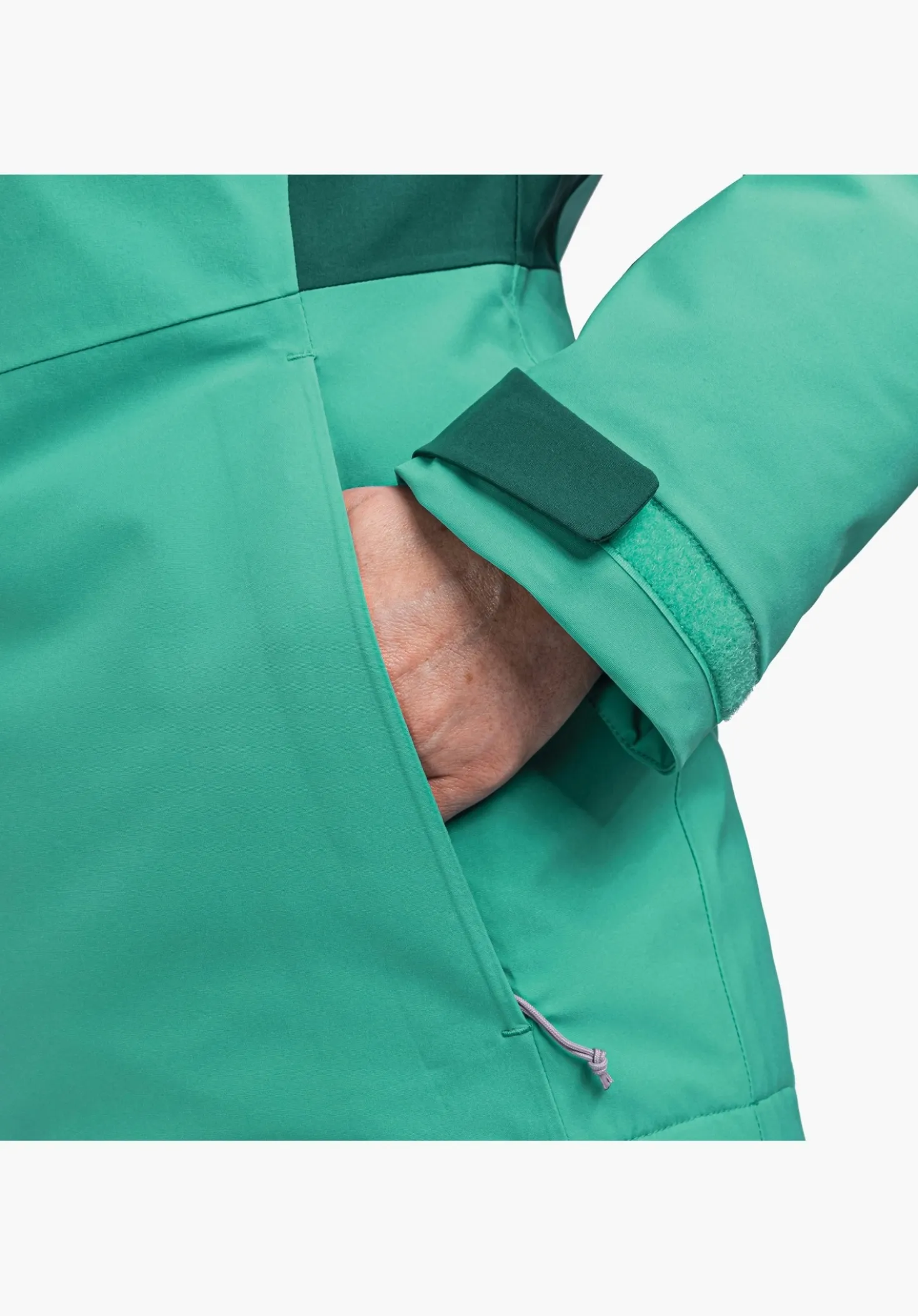 Wasserdichte & wattierte Wanderjacke
