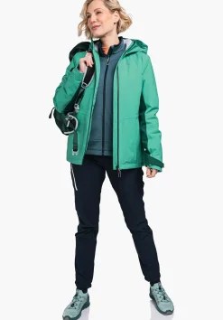 Wasserdichte & wattierte Wanderjacke