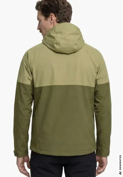 Wasserdichte ZipIn-Jacke mit Stretch
