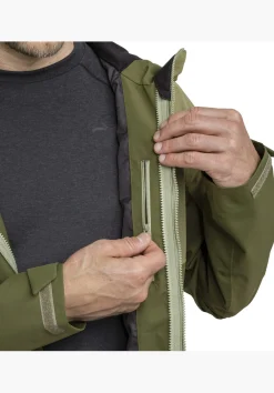 Wasserdichte ZipIn-Jacke mit Stretch