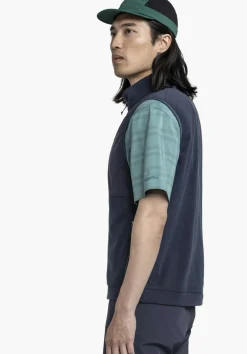 Weiche Microfleece-Weste mit Stretch
