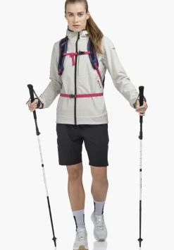 Windabweisender Fleece Hoody mit Stretch