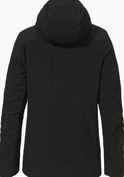 Windabweisender Fleece Hoody mit Stretch