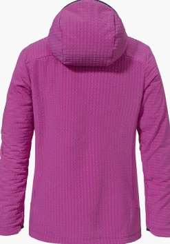 Windabweisender Fleece Hoody mit Stretch