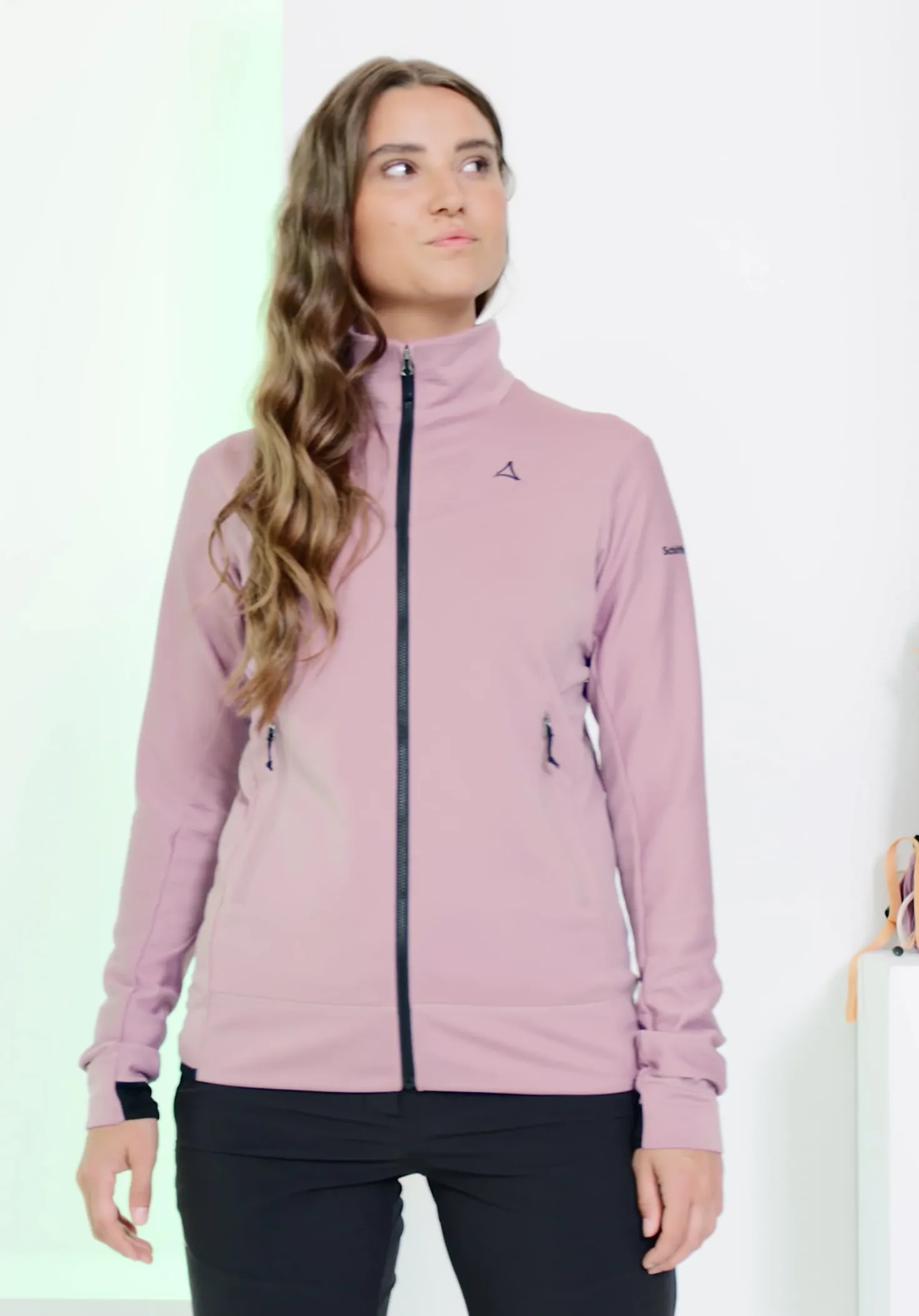 Wärmende & rasch trocknende Fleece Jacke