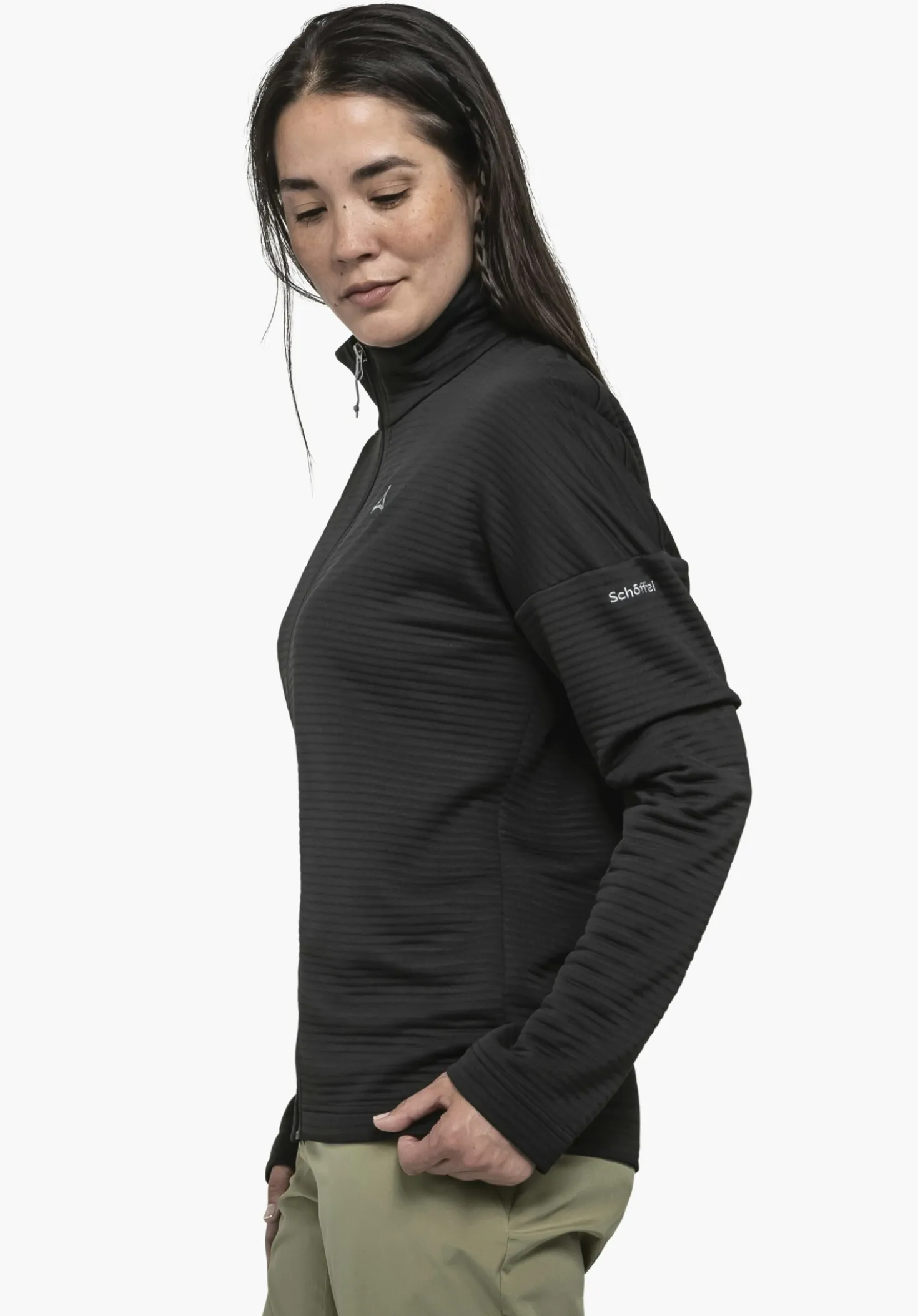 Wärmende & recycelfähige Fleece Jacke
