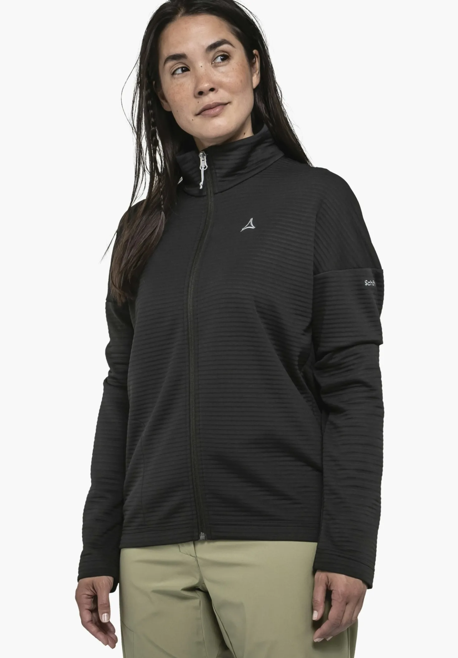 Wärmende & recycelfähige Fleece Jacke