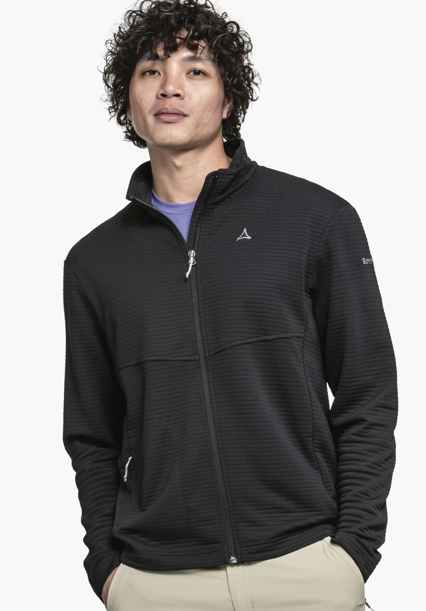 Wärmende & recycelfähige Fleece Jacke