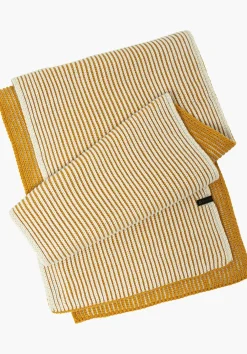 Wärmender Schal in 2-Tone Strick-Optik