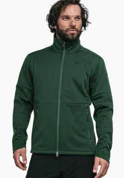Wärmende Softshell Jacke zum Wandern