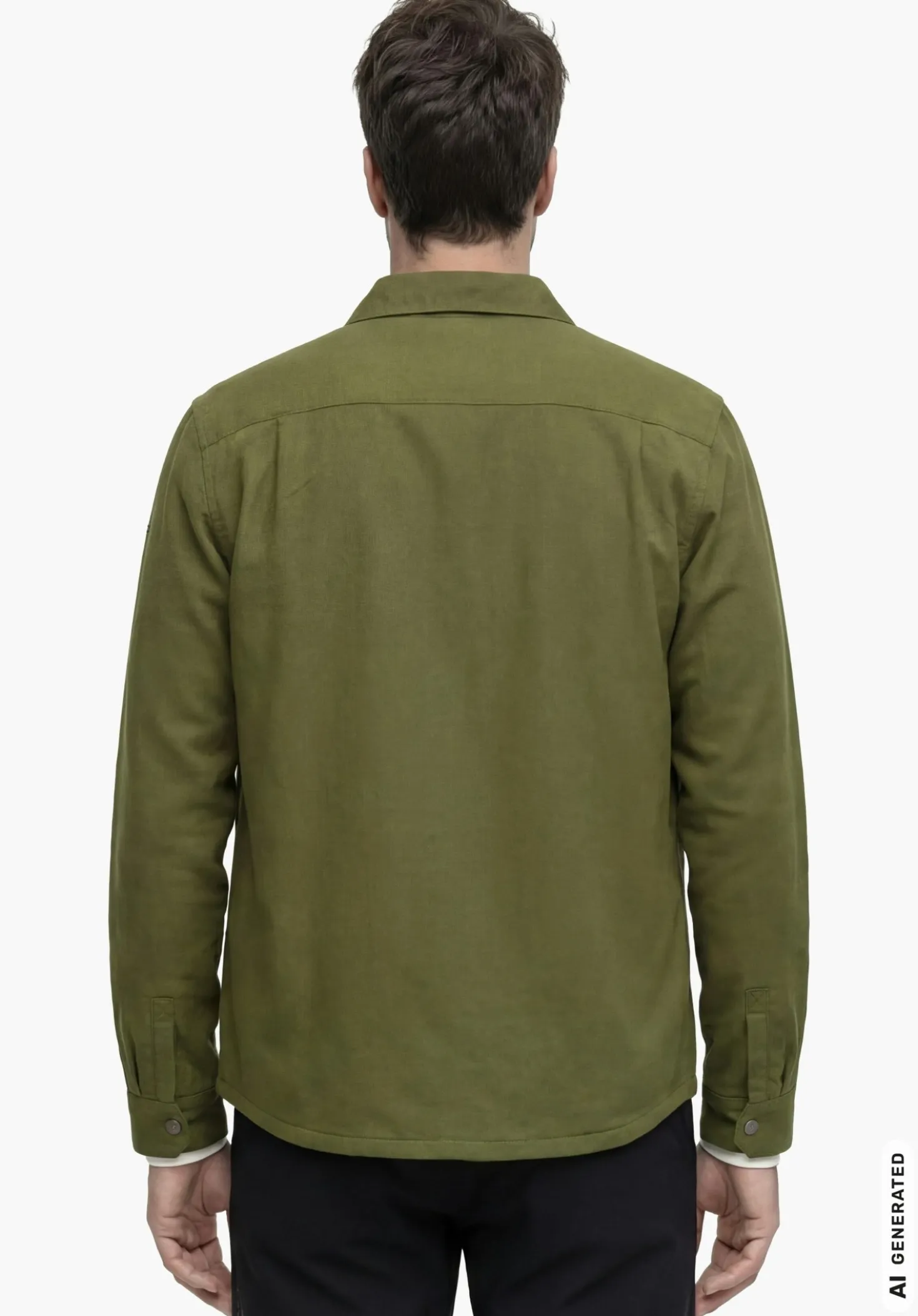 Wärmendes Overshirt aus Baumwolle