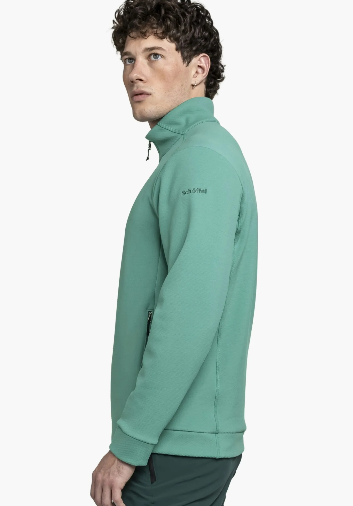 Wärmende Strick Fleecejacke