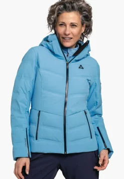 Zeitlose Premium Daunen-Skijacke